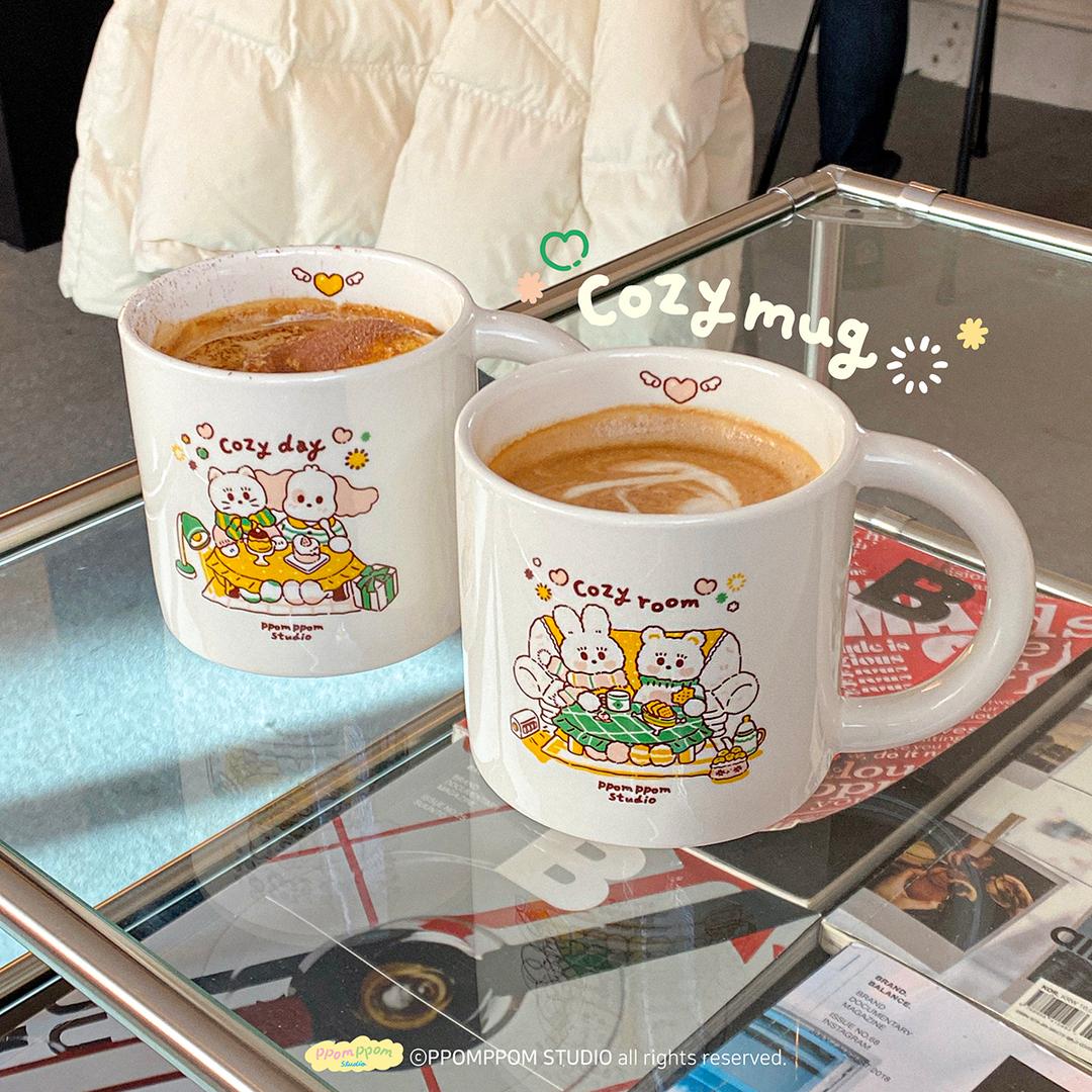 코지 시리즈 머그컵 2종
