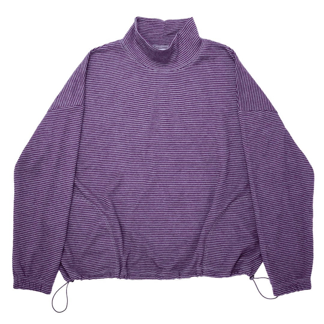 Sunflower HIGH NECK FLEECE TOP (Purple)