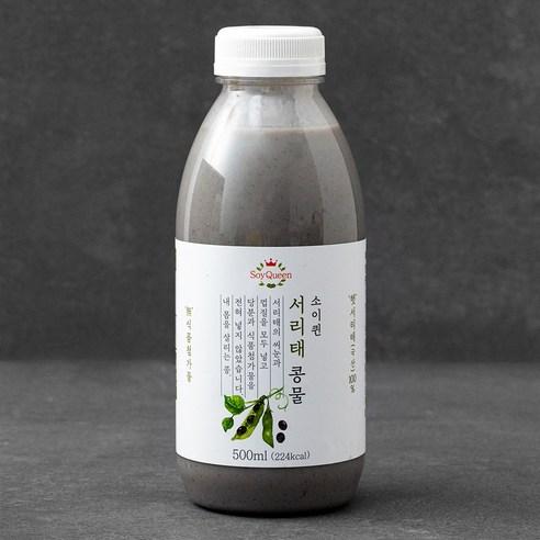 소이퀸 서리태 콩물, 500ml, 1개 - 기타두유 | 쿠팡