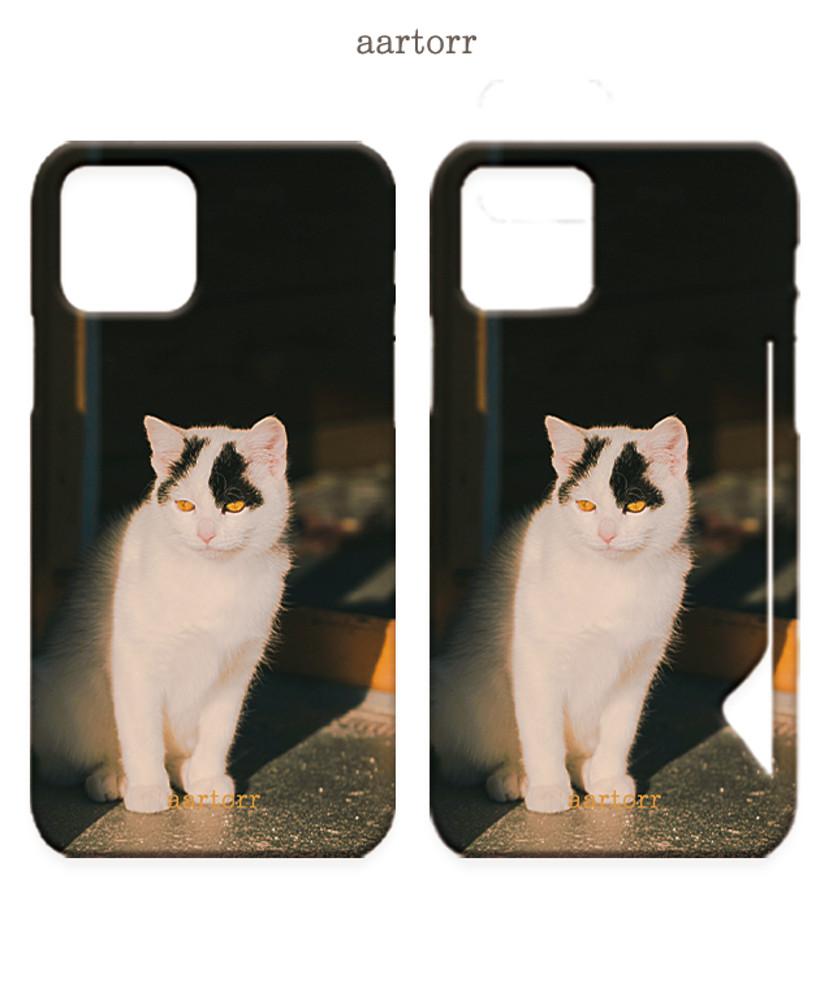 [슬림하드/ 카드하드/ 자석도어] Amber cat 하드케이스