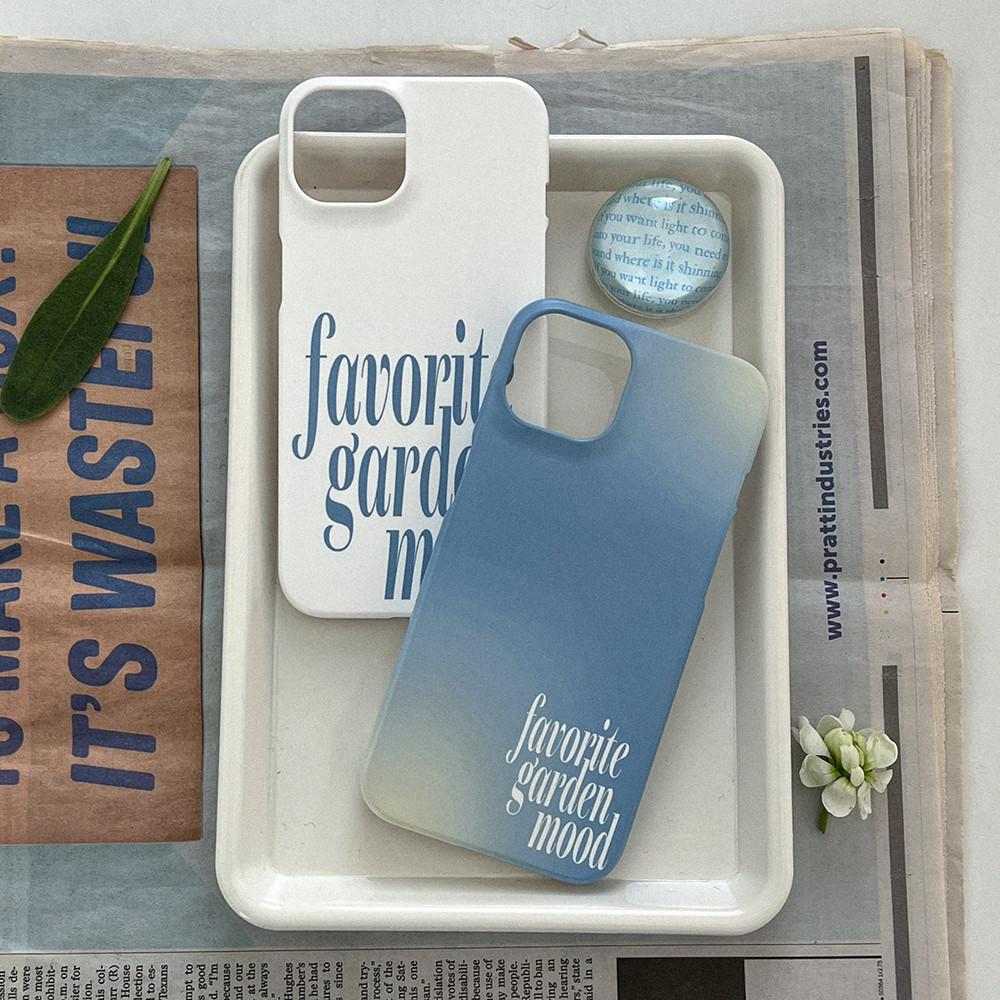 garden mood 디자인 [하드 폰케이스]