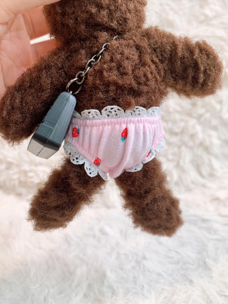 딸기 인형 팬티 빤쮸 15-20cm 인형 옷