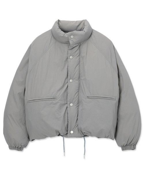 나그랑 벌룬핏 숏패딩 그레이