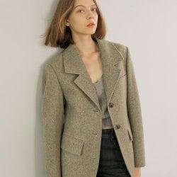 벌룬 슬리브 울 블랜드 자켓 NW2XJA21
