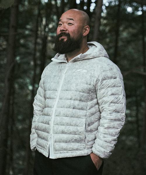 Micro Alpine X-Ray Ultra Light Down Hood Jacket Cream