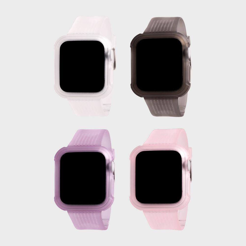 [애플워치 호환]프리미엄 TPU 투명 스트랩 밴드 40(38)mm (4종 택1)