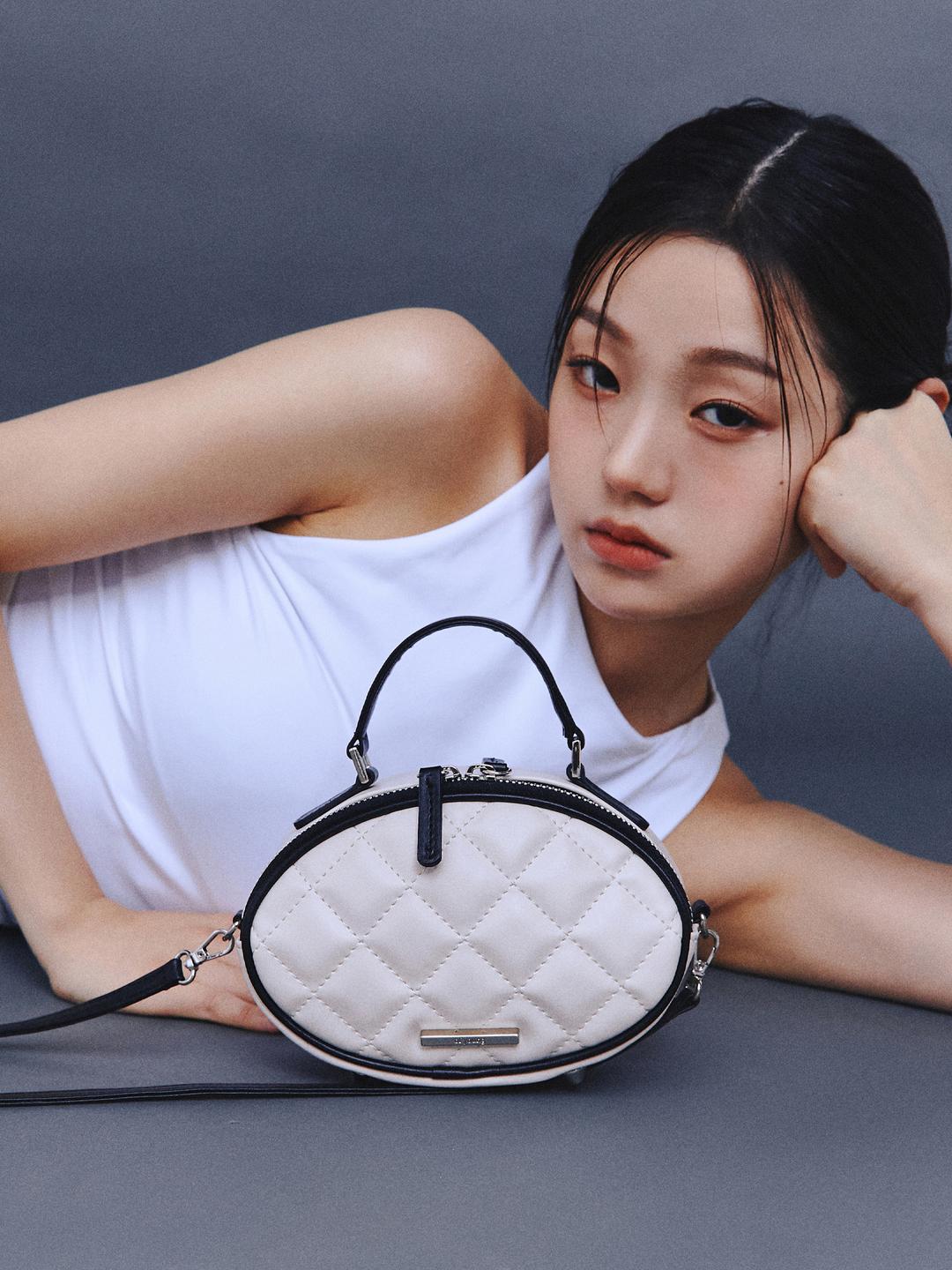 Twing bag - WHITE  (미니 퀼팅백 화이트)