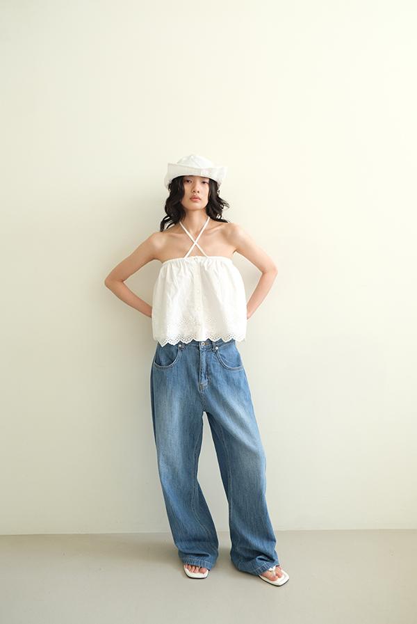 round pocket wide denim [05/17 예약배송]