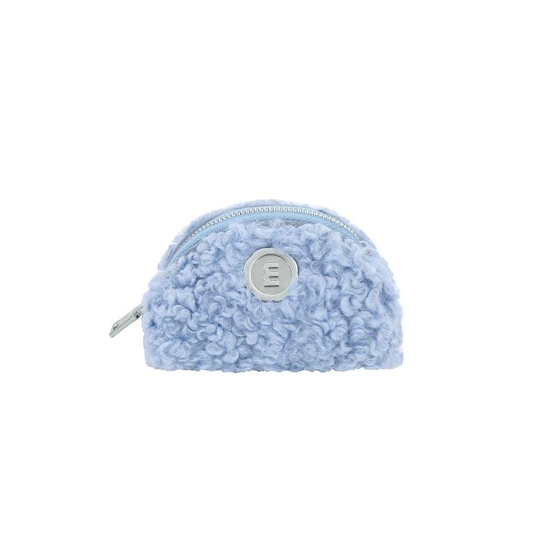 clo pouch keyring - snow blue