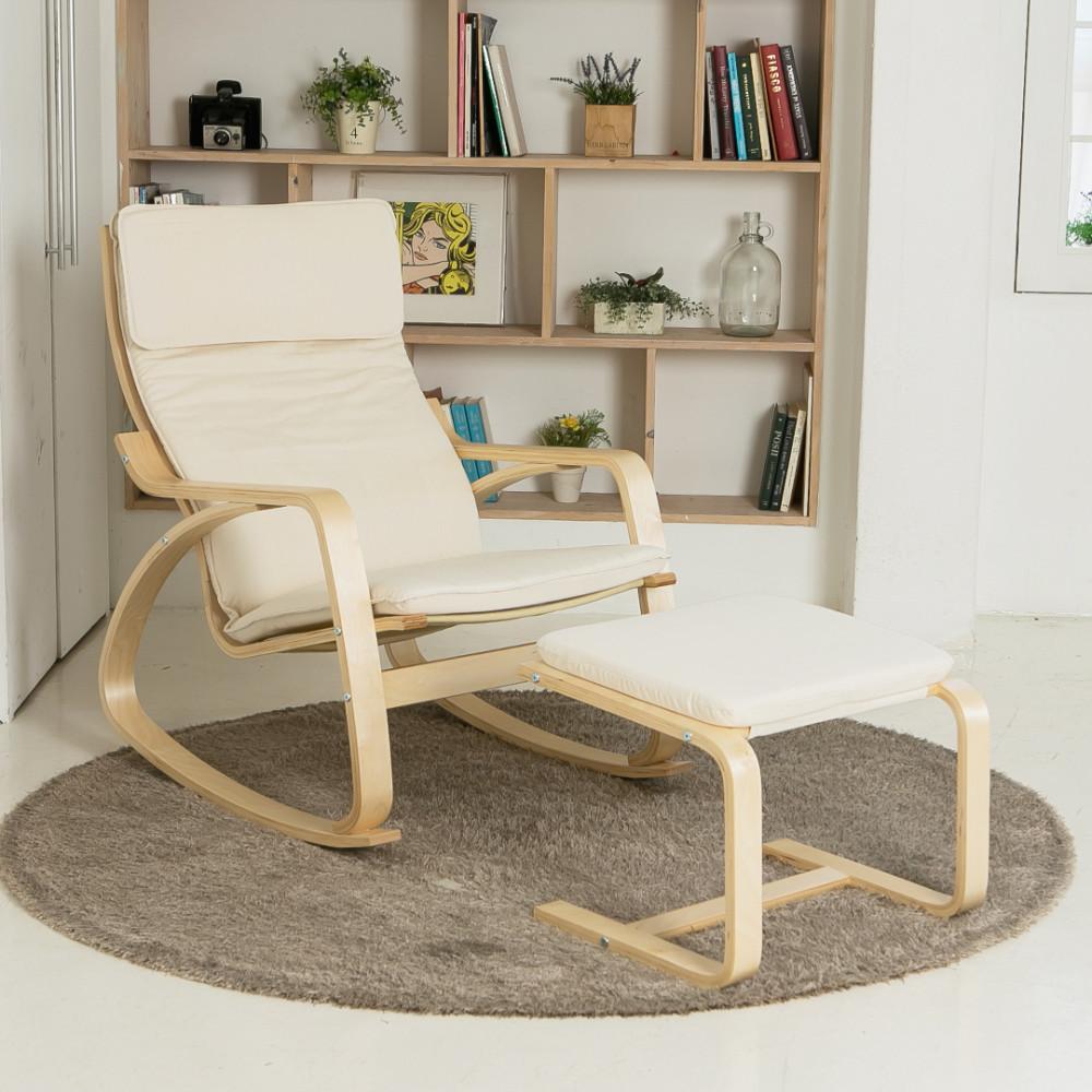 일루일루 실론 흔들의자+풋스툴 세트 5컬러 1인용쇼파 릴렉스체어 안락의자