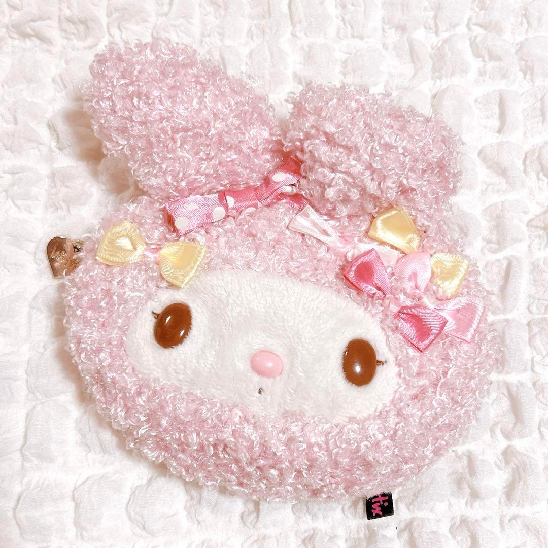 マイメロディ　vivitix ポーチ　ぬいぐるみ　ラブリー　リボン