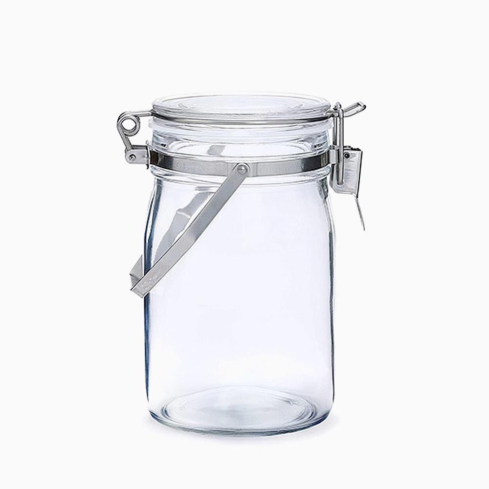 셀러메이트 밀폐 유리병 손잡이형 1L