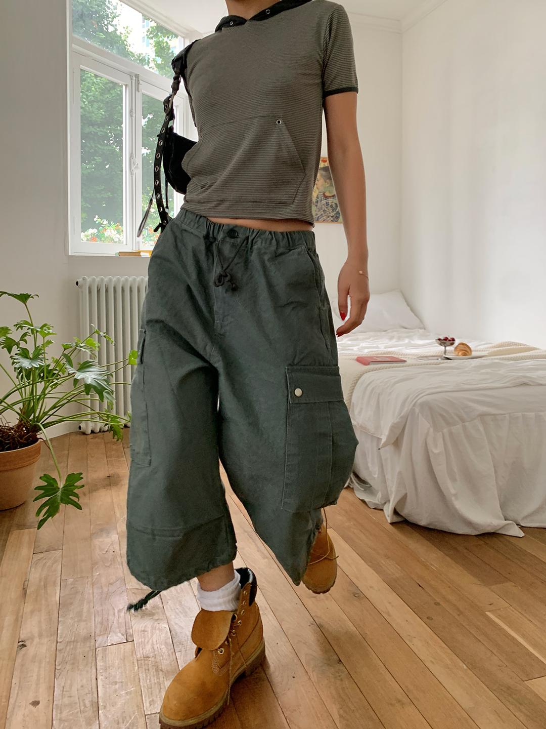 마레 피그 다잉 롱 버뮤다 팬츠 (2color)