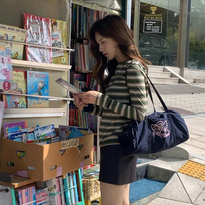 [미니피PICK][모아] 드로우스트링 호보백 3COLORS (JLBA5F061BK)