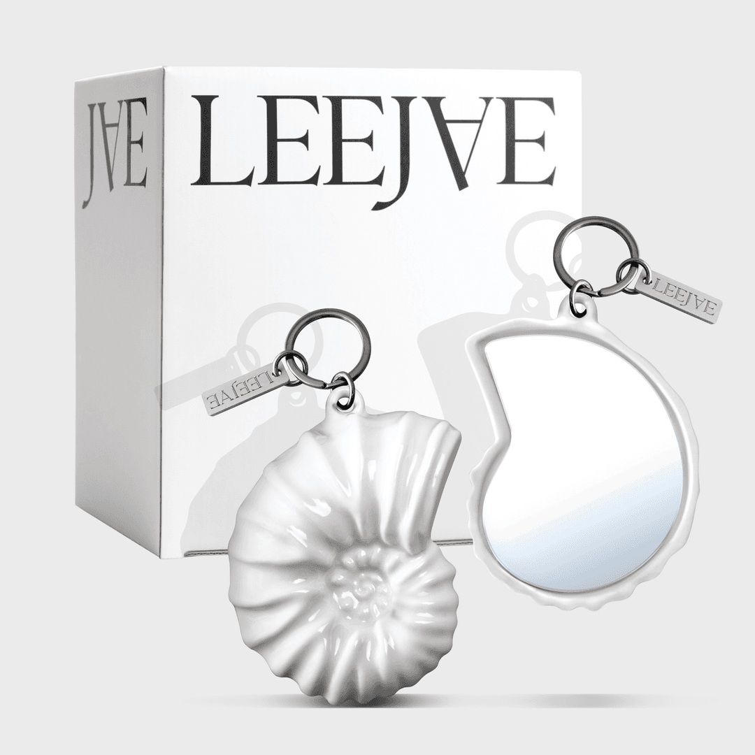 [기프트 패키지]AMMONITE HAND MIRROR-WHITE