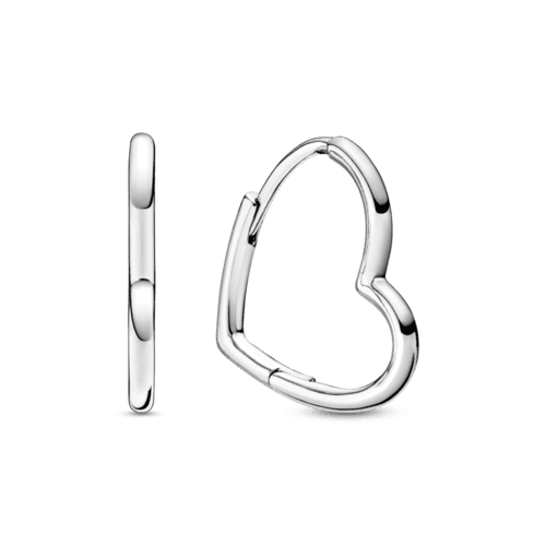 에쉬메트릭 하트 후프 이어링