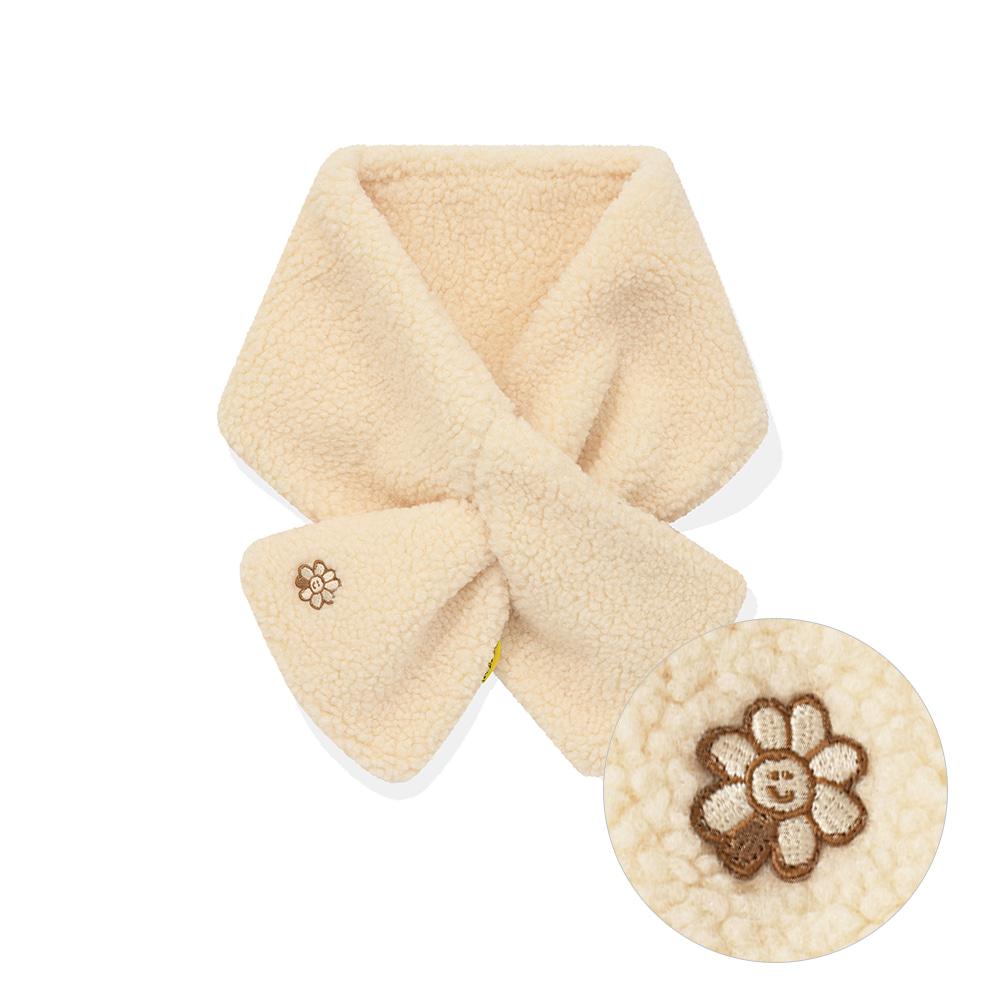 플로리 플리스 머플러 아이보리