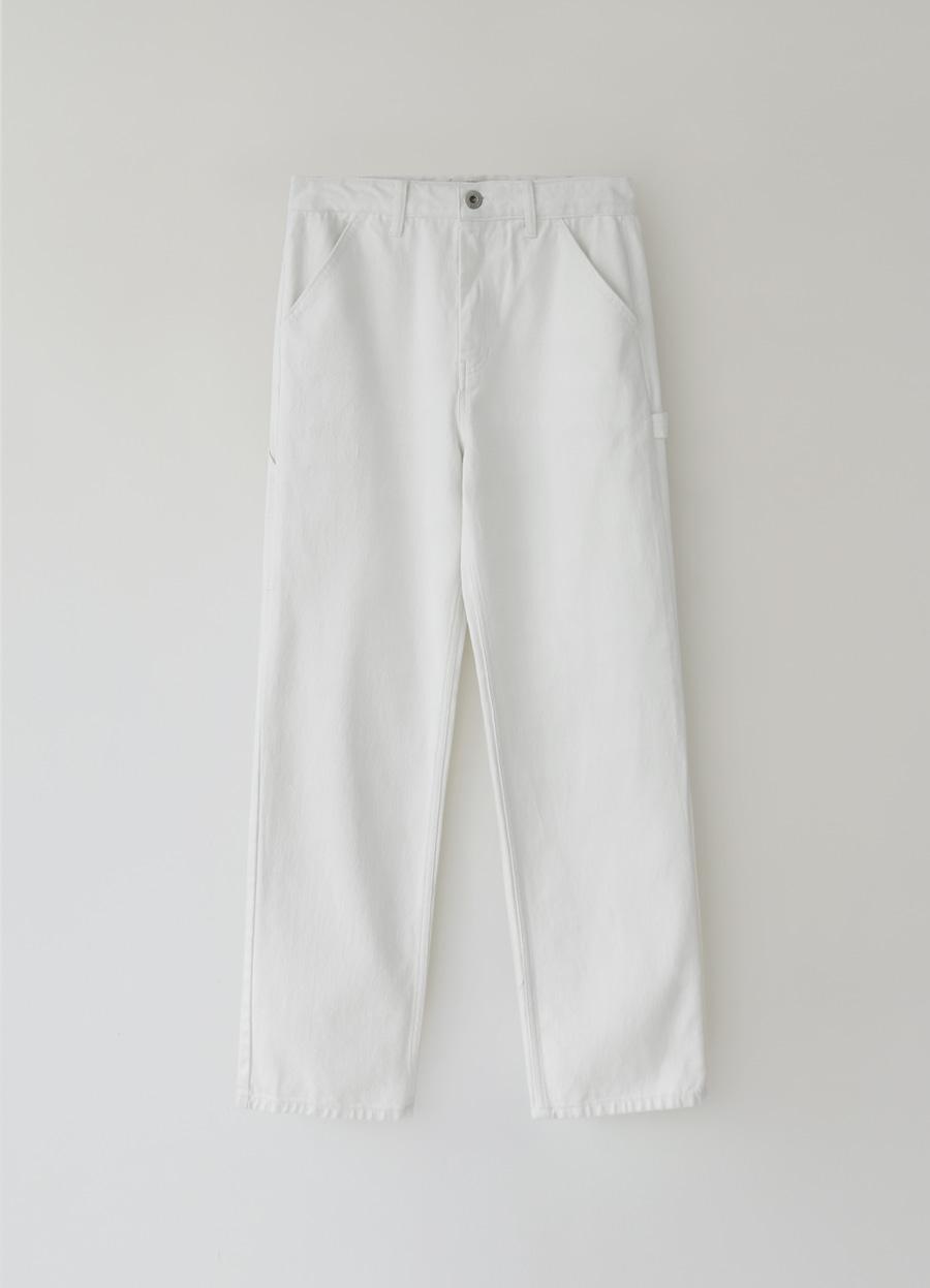 Work cotton pants (White)