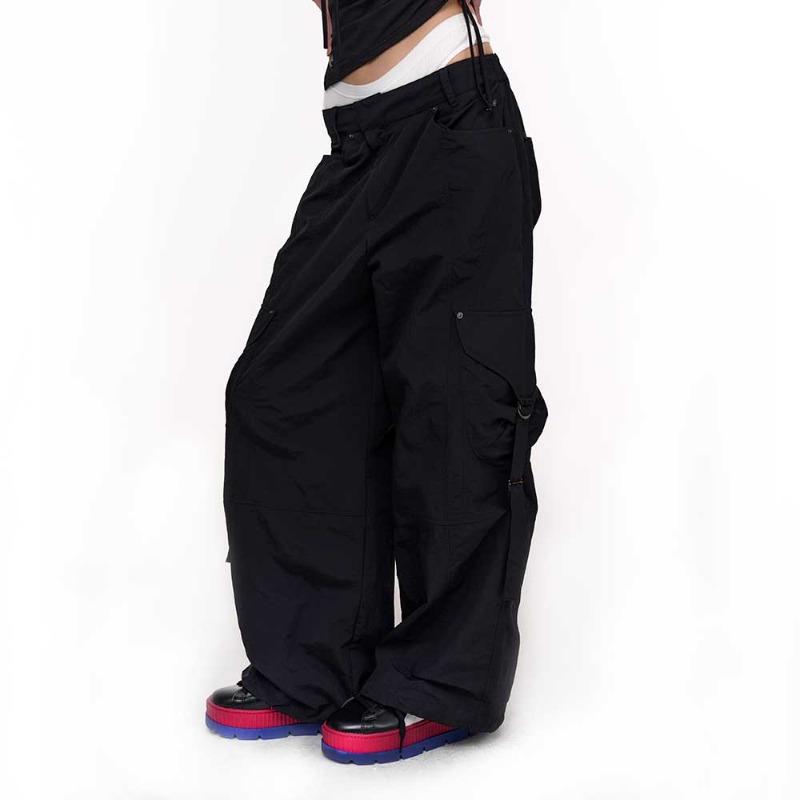 RAPHAEL NYLON JOGGER (BLACK)