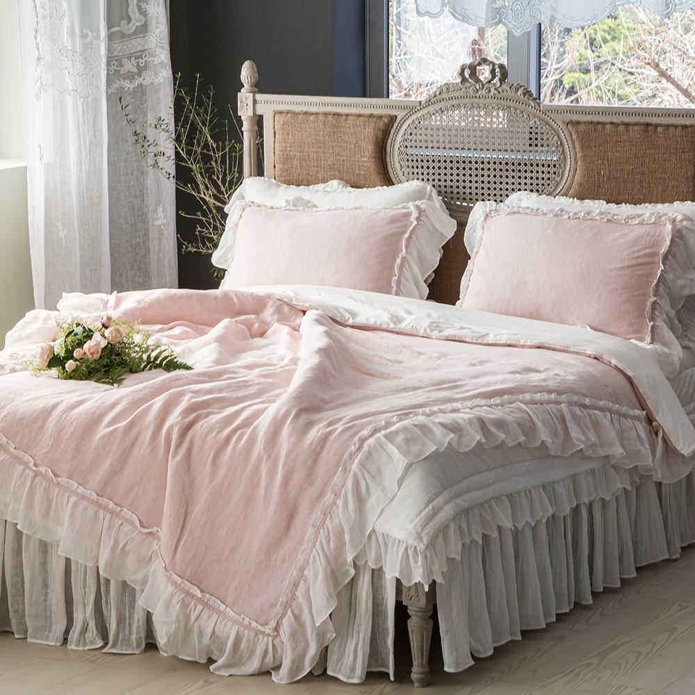 메종드파리 누비이불커버세트 린넨라인 Q