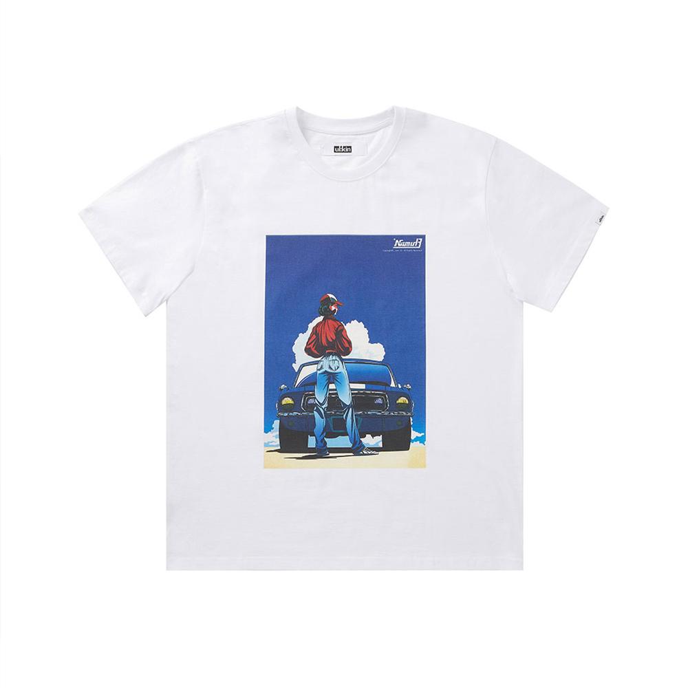 [얼킨]ULKIN X TREE 13 Artist T-Shirt_Mustang 1