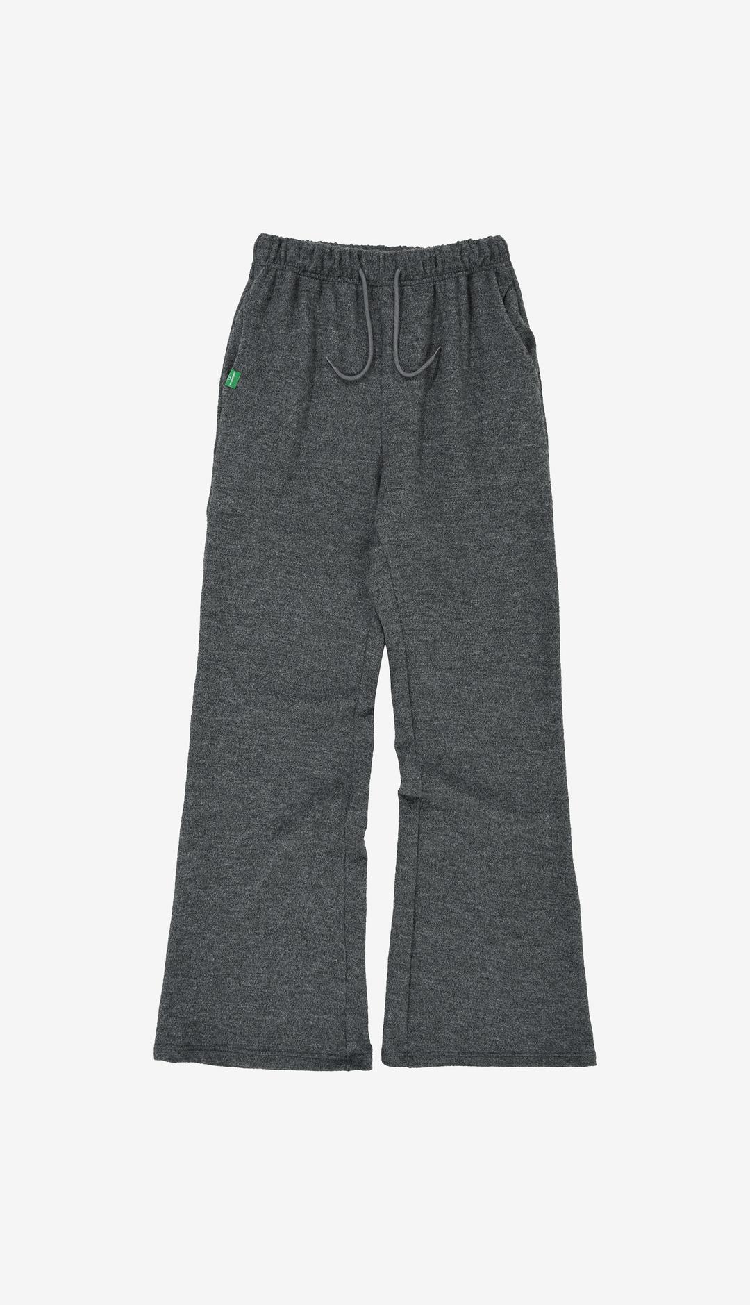 242. Boot Cut SweatPants _ Charcoal