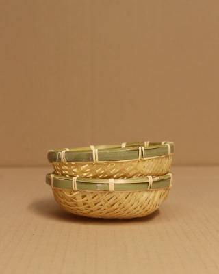 Bamboo mini basket