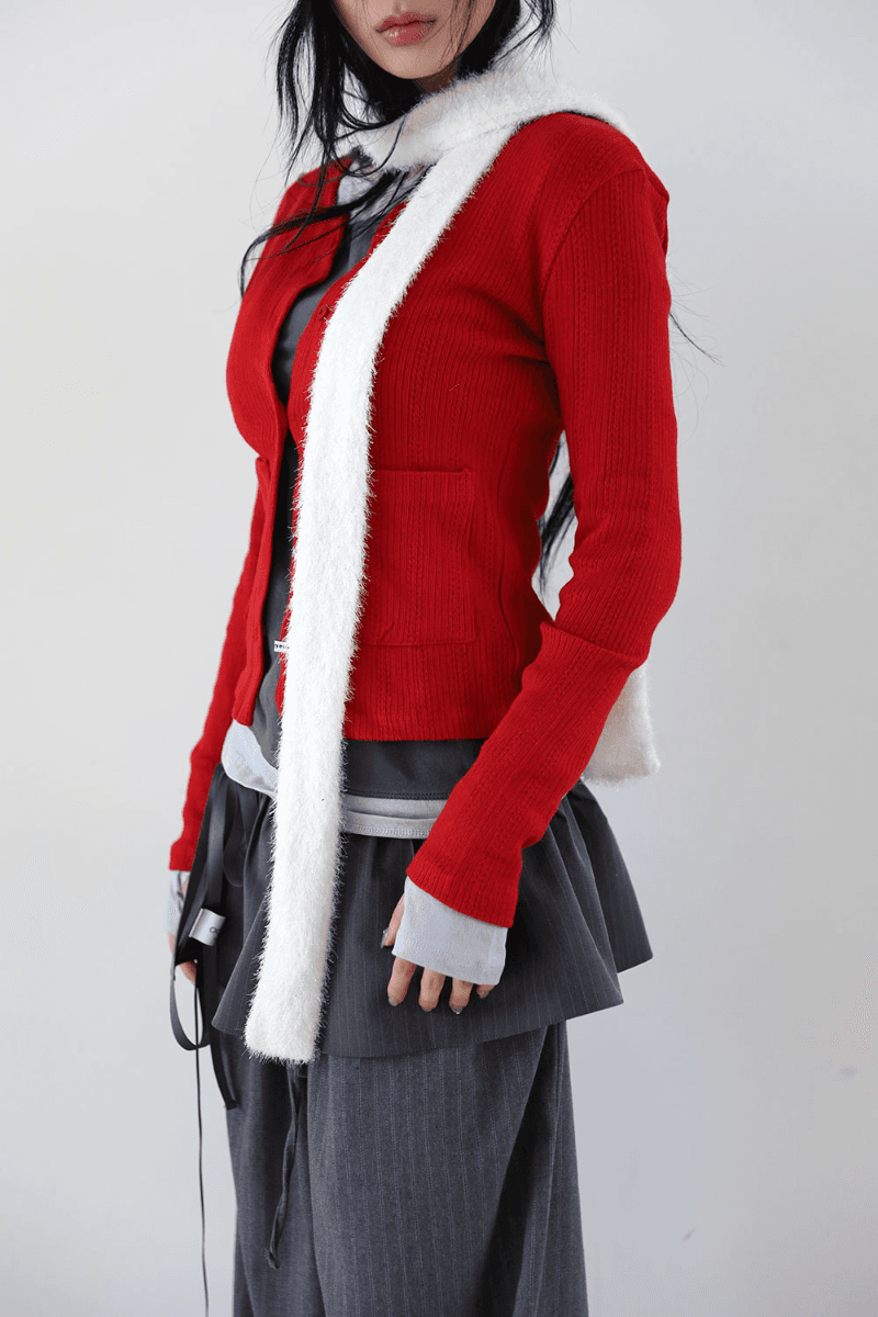 트윙클 퍼 머플러