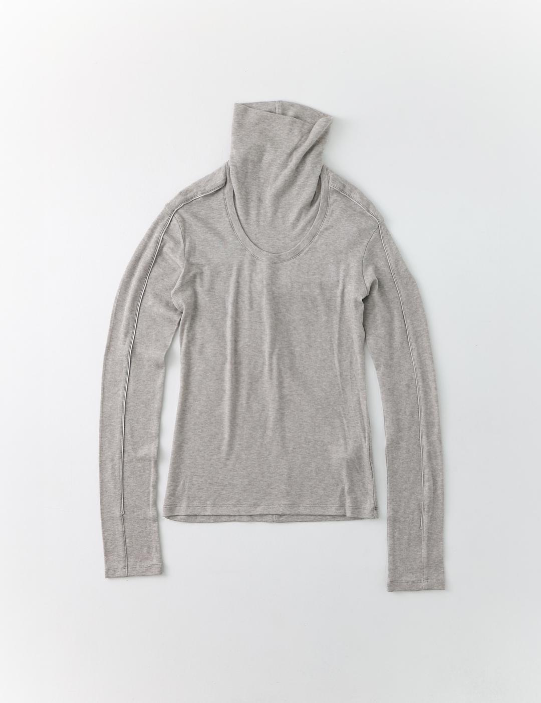 Posture turtleneck top (grey)
