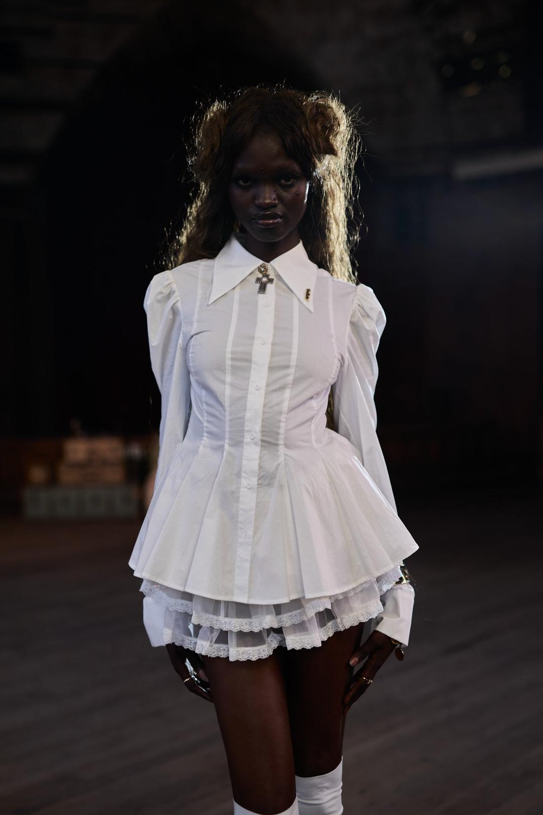 The Ivory Curator Blouse - XXS