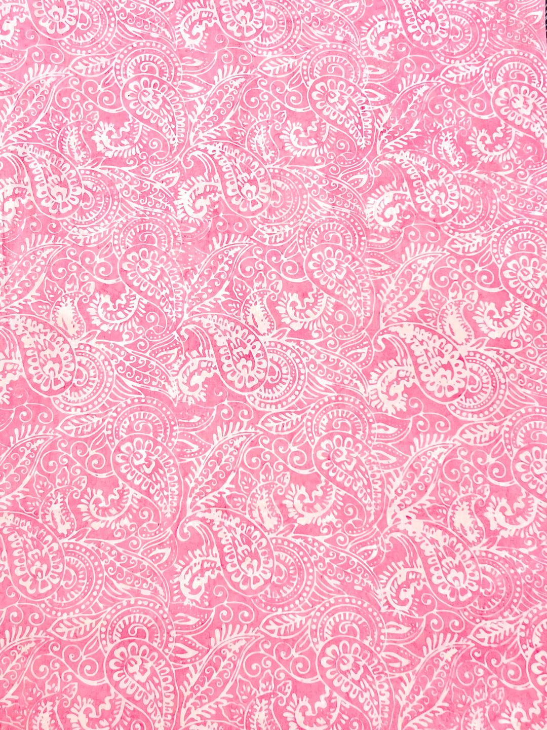 BB409 - Pastel Pink Paisley