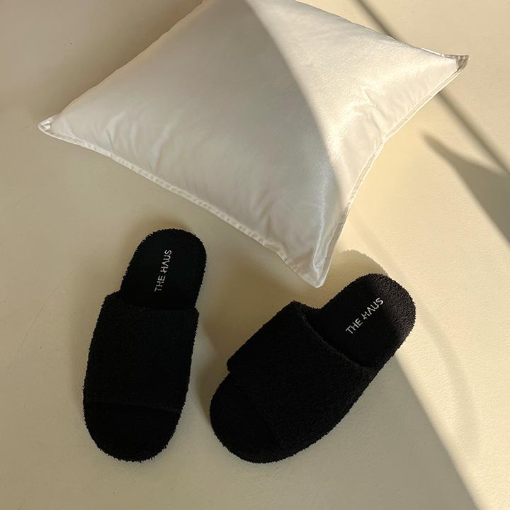 루브 룸슈즈 - 블랙