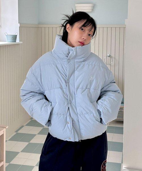 (UNI) 시티 덕 다운 점퍼_SKY BLUE