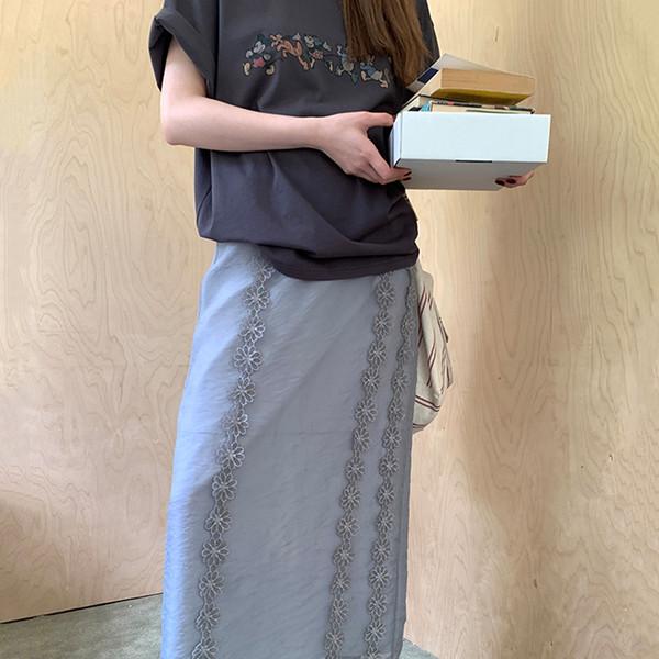 Overlay Ribbon Garden Skirt