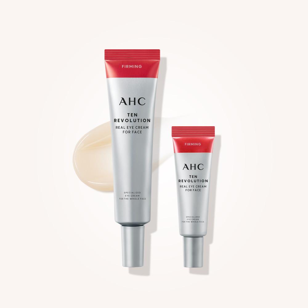 [용량 17% UP] AHC 텐 레볼루션 리얼 아이크림 포 페이스 35ml+7ml