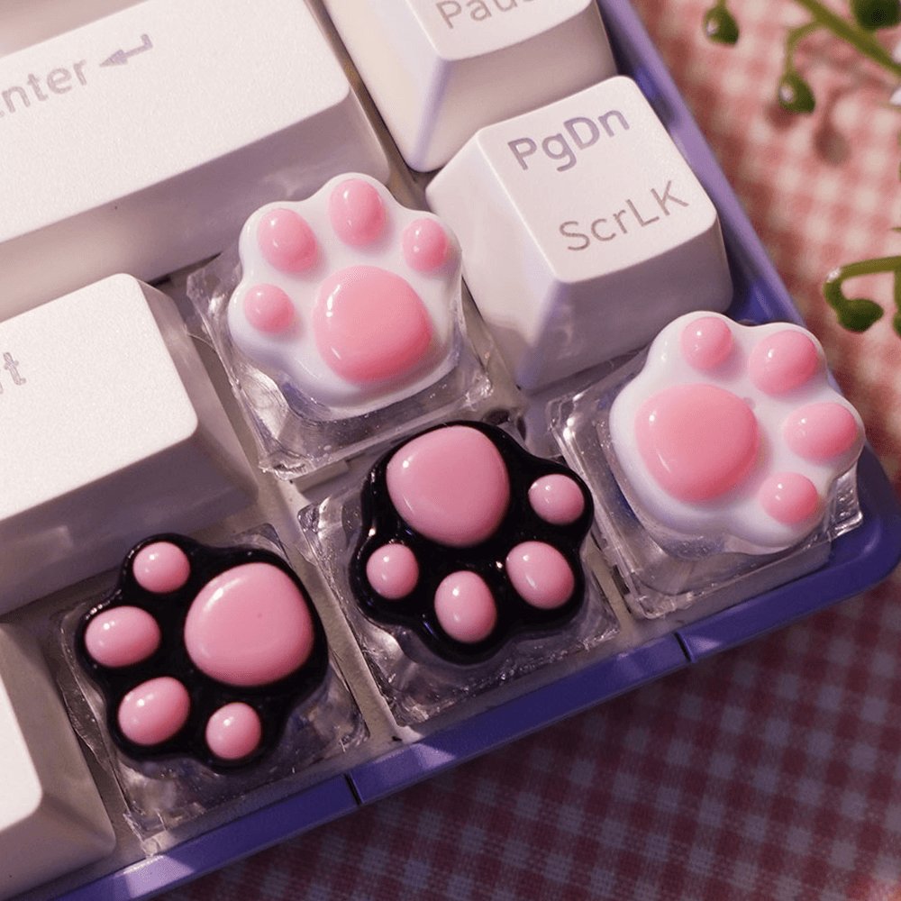 냥발 키캡 만들기 키트 / 기계식 키보드 DIY 레진아트