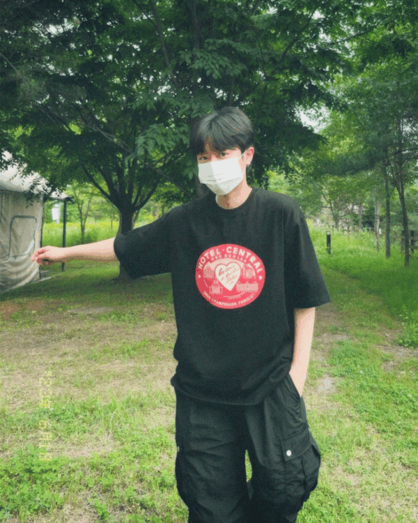 Paris heart T-shirt (3color)