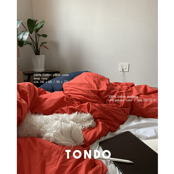chili pepper cotton bedding