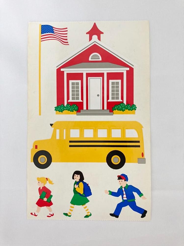 미세스그로스만 맥시 빈티지 학교 스티커(1999)