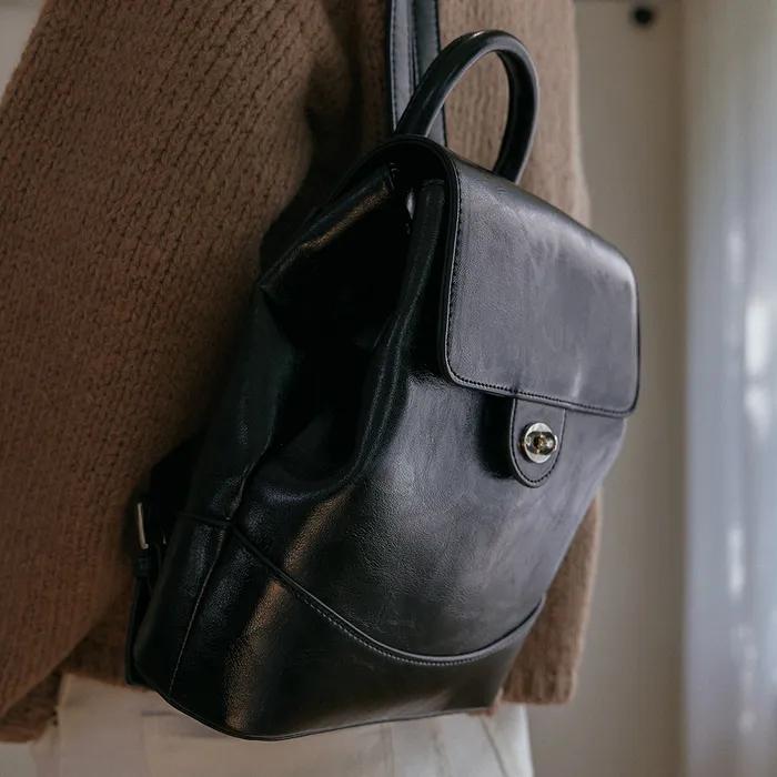 Sally Mini Backpack - Black