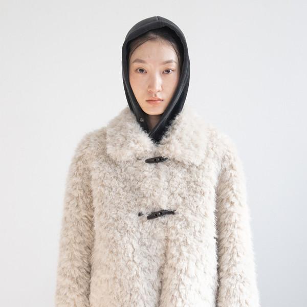 [12/19 순차 출고] Duffle Short Coat (Melange)