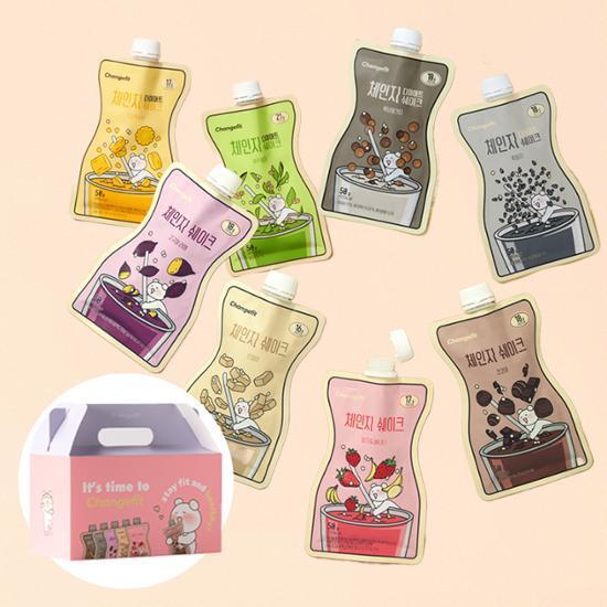 [올영단독] 체인지핏 쉐이크 혼합구성 8팩