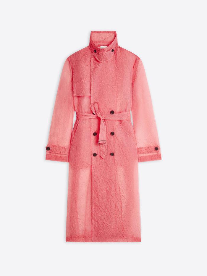 Semi-sheer coat - Spring-Summer Men | Dries Van Noten