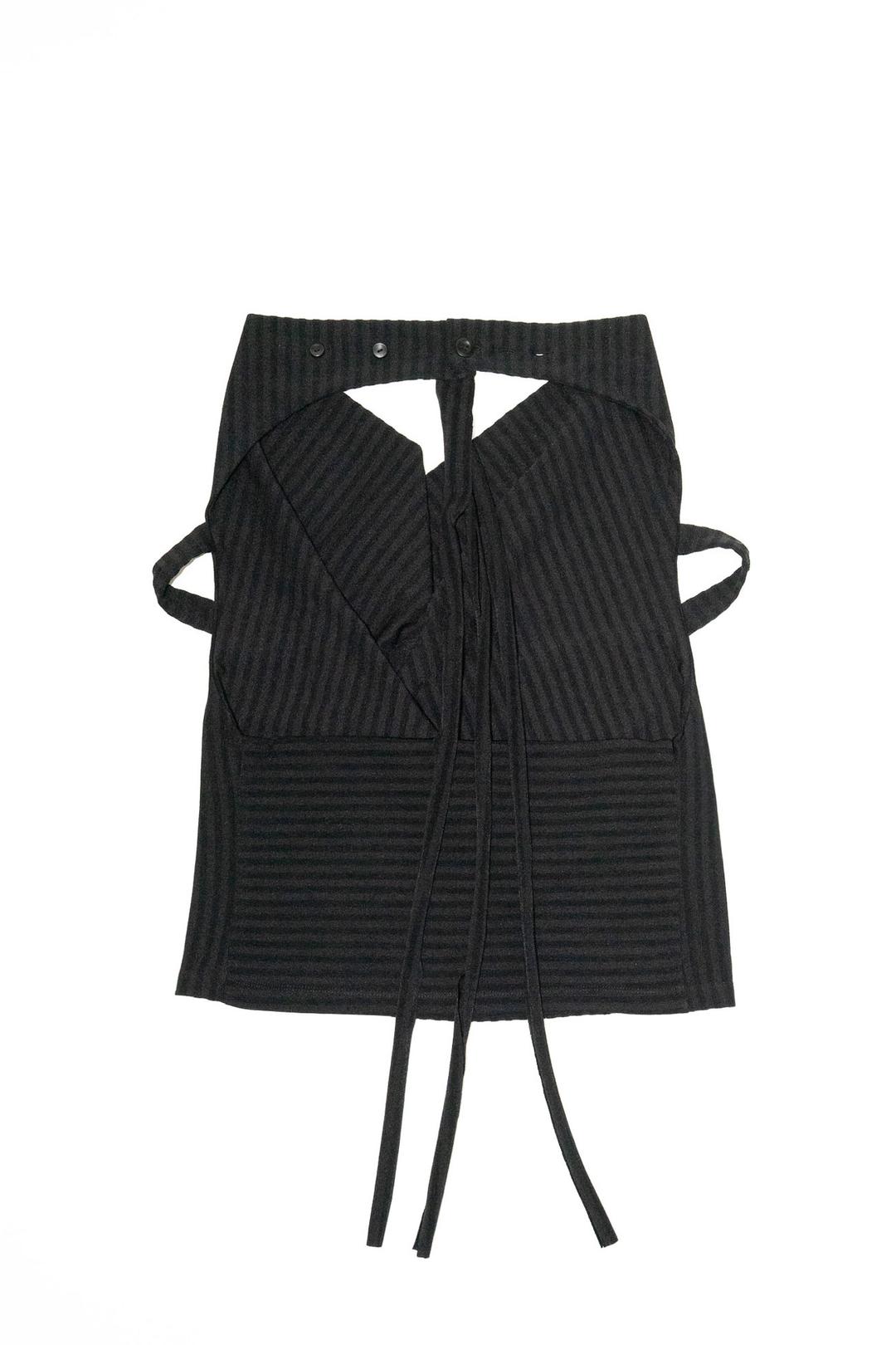MULTI WAY STRIPED HALTER TOP_BLACK