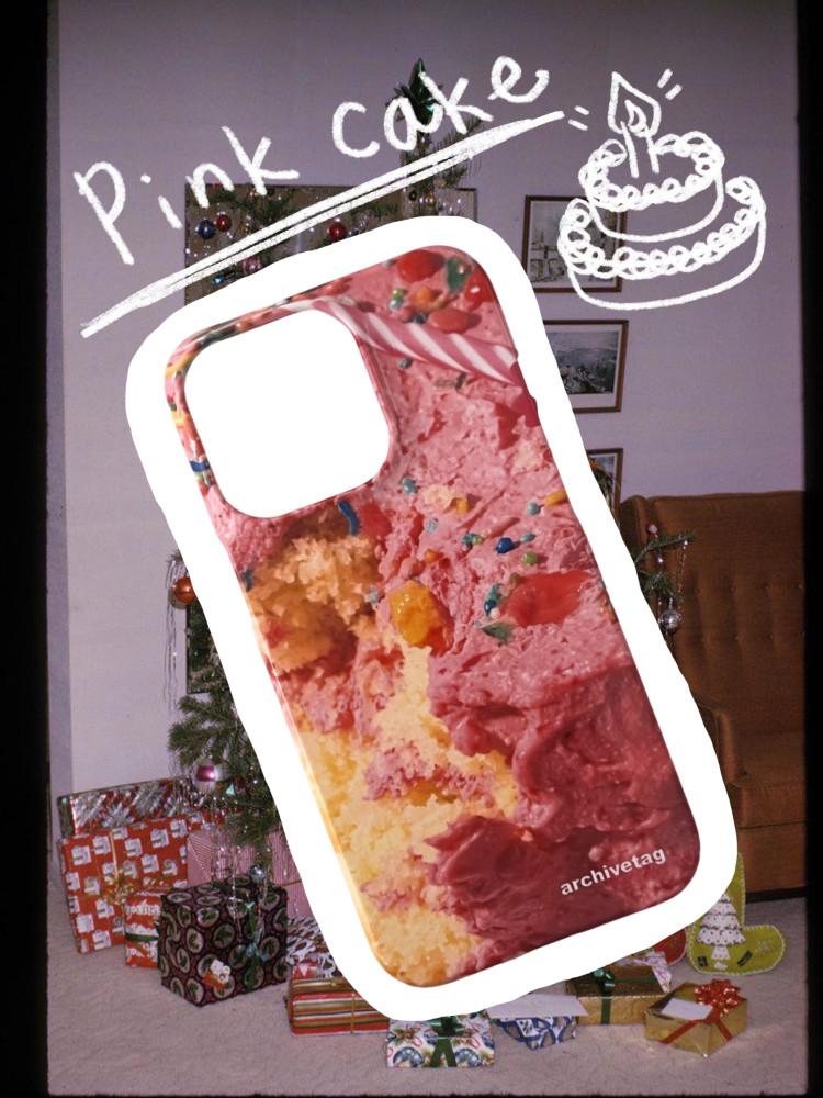 (Hard) Pink cake Phone Case