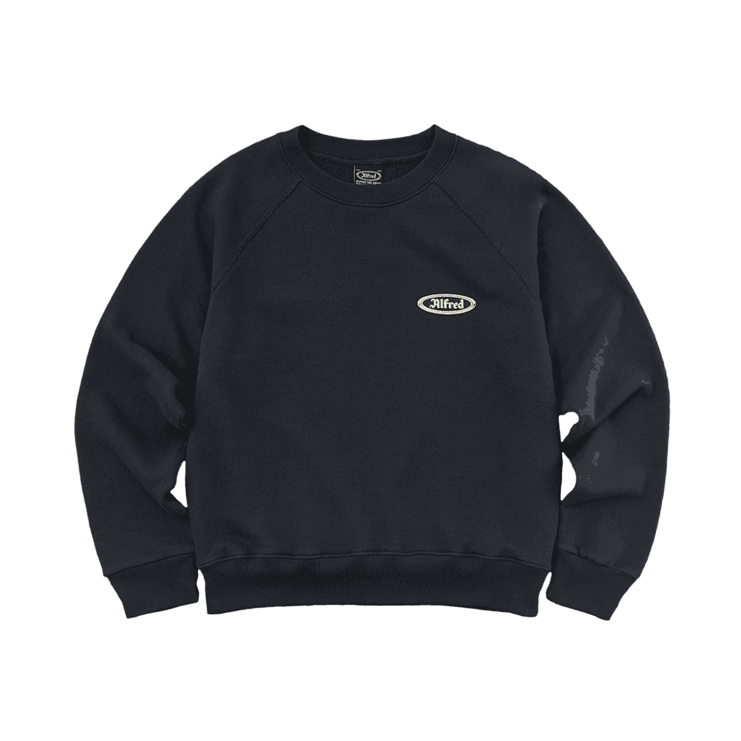 FRED OG CP CREWNECK (W) / BLACK