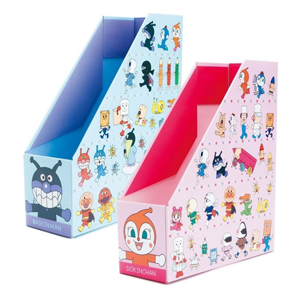 호빵맨 캐릭터 파일 상자 파일꽂이 서류정리함(일)) 068502, 세균맨