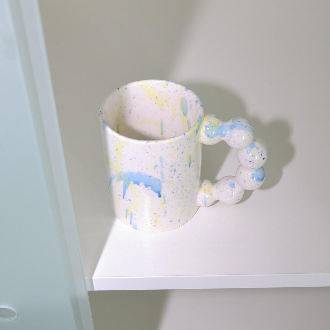 [선물포장]beads arch mug(blue wave)