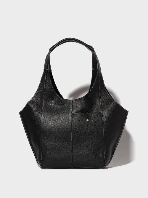Parachute Small - GRAINED CALFSKIN BLACK