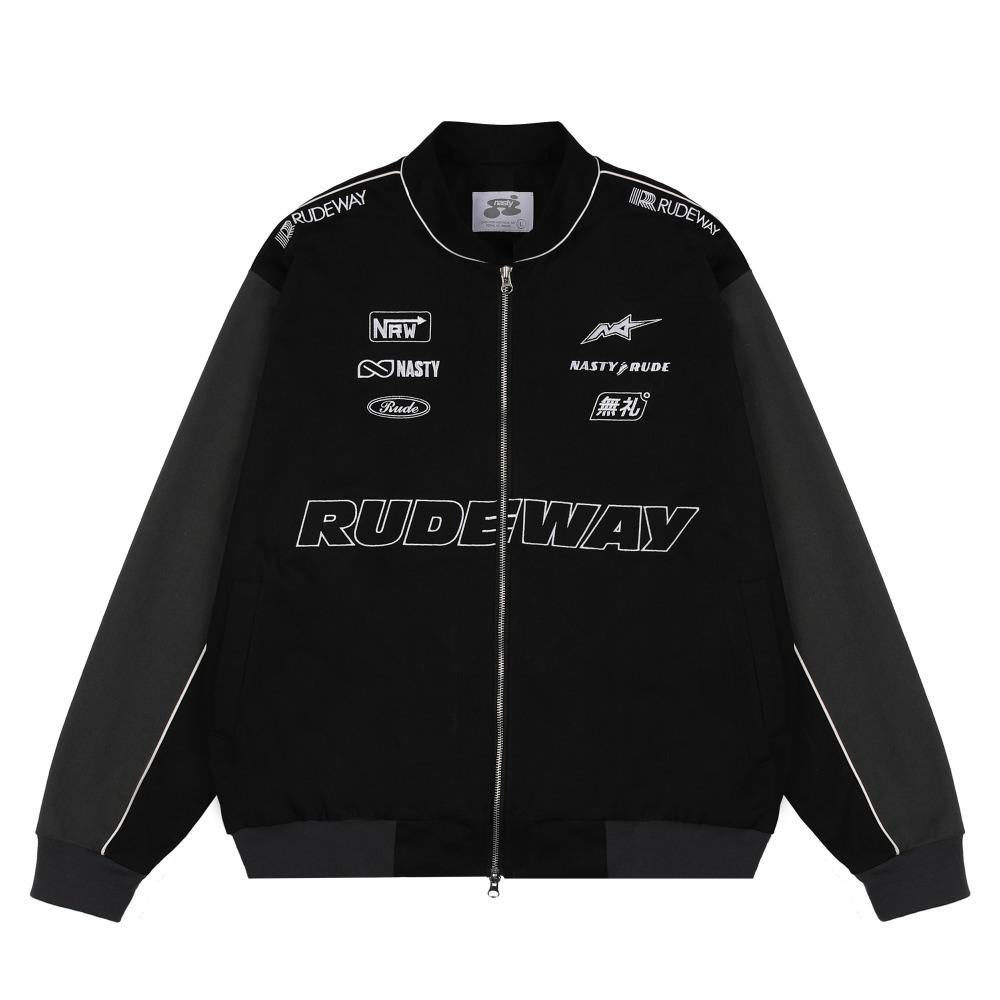 [NK] Yobbo Racing Jacket (Black)_K23QA119